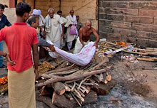 Burning Ghat Cremation